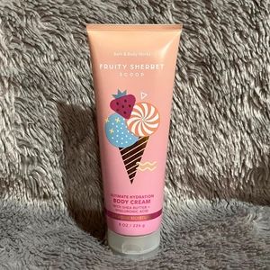 Bath and Body Works Fruity Sherbet Body Scoop Cream Lotion